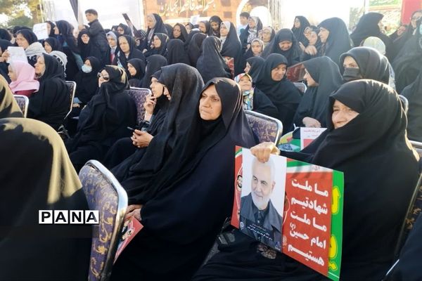 راهپیمایی حماسی مردم دارالمومنین کاشان