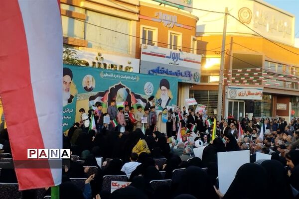 راهپیمایی حماسی مردم دارالمومنین کاشان