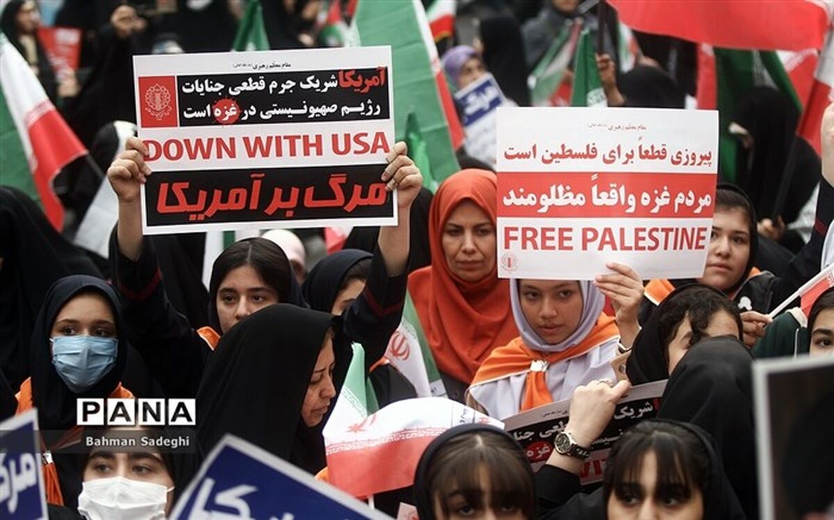 قطعنامه تجمع بزرگ حمایت از کودکان فلسطینی و محکومیت بمباران مراکز درمانی