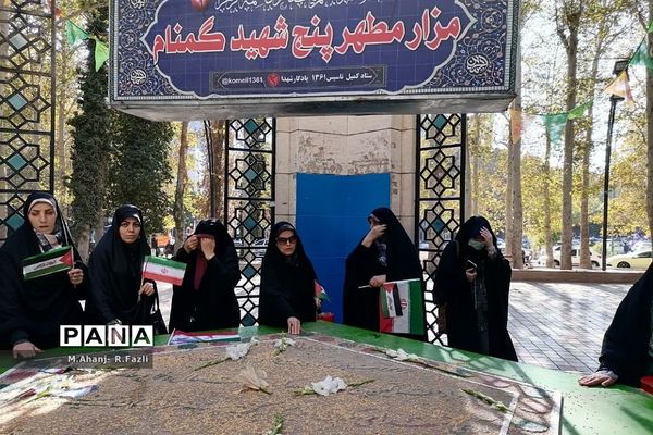 خروش دانش‌آموزان شهریار در حمایت از مردم مظلوم غزه