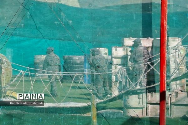 اردوی دانش‌آموزان مدرسه نوین آفرین رودهن در مجموعه پینت ‌بال ورزشگاه آزادی تهران