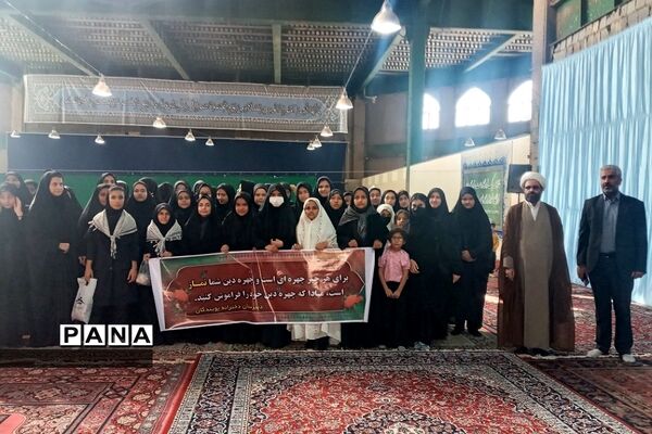 برپایی نماز جماعت در مدارس قیامدشت در راستای اجرای طرح نورچشم