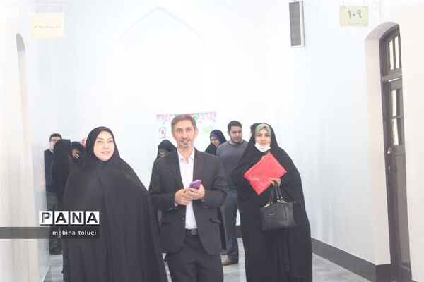بازدید مدیران ناحیه یک بهارستان از دبیرستان ماندگار البرز