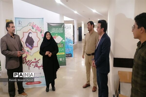 اردوی دانش‌آموزان رشته ریاضی و انسانی دبیرستان نمونه آیت الله خامنه‌ای کاشمر