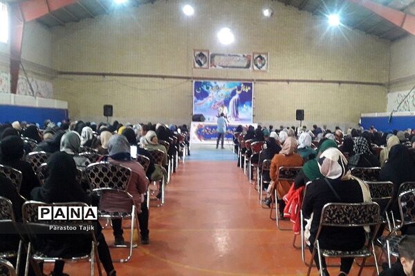 برگزاری همایش مادران فاطمی در روستای اورین شهرستان بهارستان ۲