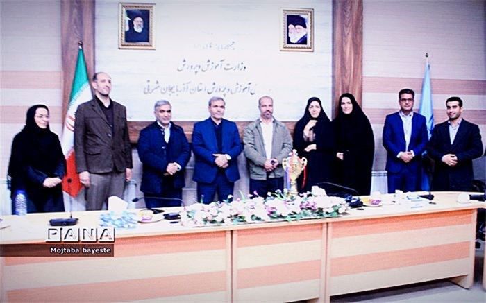 رشد ۶۴ درصدی فضاهای ورزشی درون‌ مدرسه‌ای استان آذربایجان شرقی