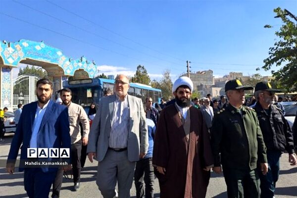 راهپیمایی و حمایت از مردم فلسطین در پاکدشت