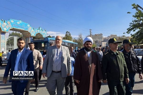 راهپیمایی و حمایت از مردم فلسطین در پاکدشت