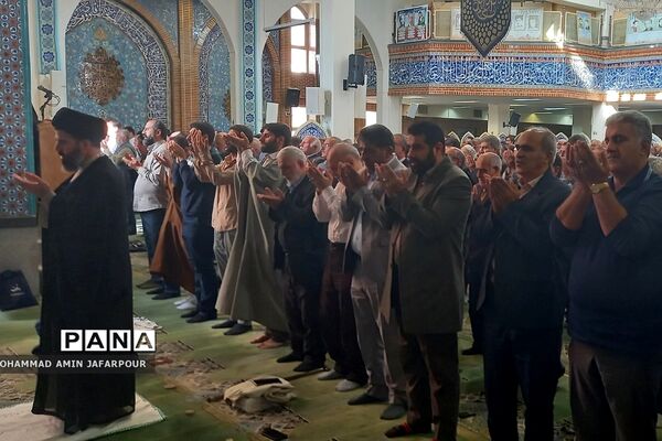 اقامه نماز جمعه در مصلای شهرستان پردیس