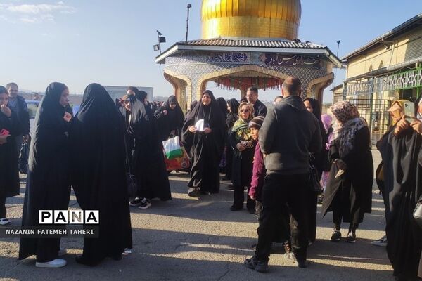 اعزام دانش‌آموزان دختر مدارس فشافویه به اردوی راهیان نور