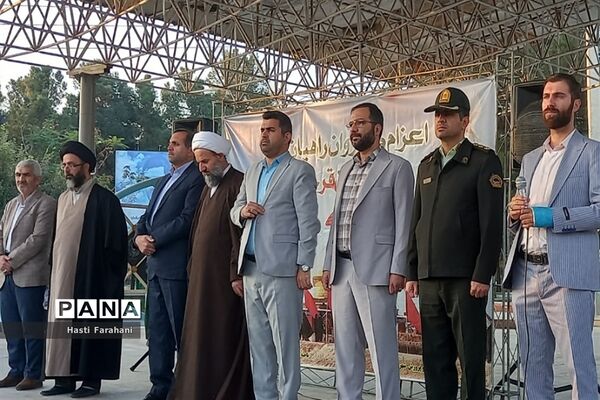 اعزام دانش‌آموزان دختر شهرستان‌قرچک به اردوی راهیان نور