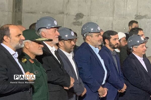 مراسم پایان حفاری تونل مترو اسلامشهر