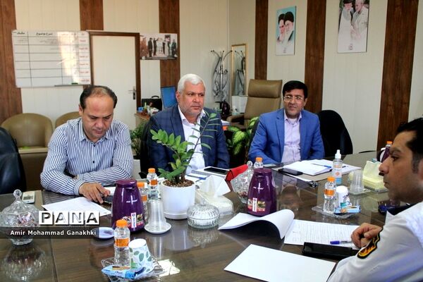 نشست کمیته استانی مانور زلزله در آموزش و پرورش استان بوشهر