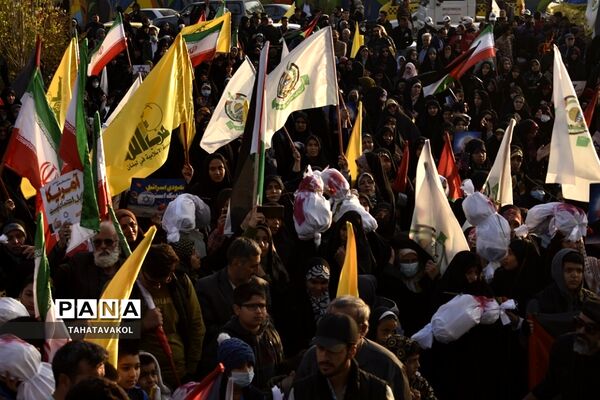 تجمع مردمی همدردی و پشتیبانی  کودکان غزه در شهرستان پردیس