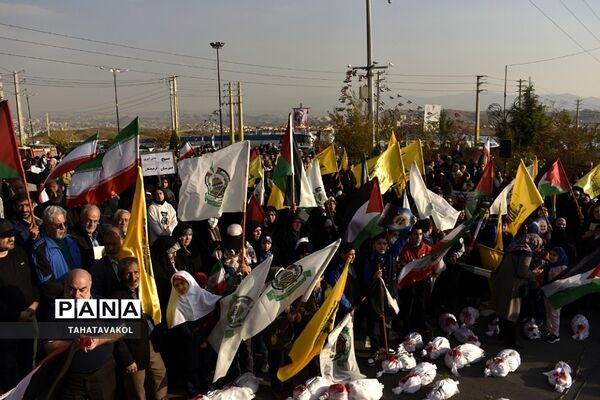 تجمع مردمی همدردی و پشتیبانی  کودکان غزه در شهرستان پردیس