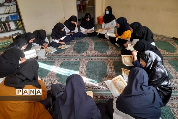 ختم سوره یاسین به یاد چهلمین روز در گذشت شهدای غزه در ناحیه دو ری