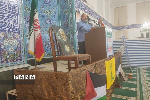 تجمع مردم ولایتمدار بوموسی در حمایت از کودکان مظلوم فلسطین