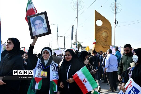 تجمع حمایت از کودکان فلسطینی در اهواز