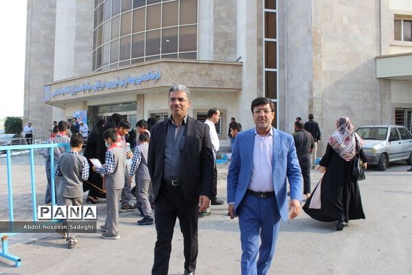 گرامیداشت سالروز ولادت حضرت زینب کبری (س) و روز پرستار در بوشهر توسط دانش آموزان پیشتاز