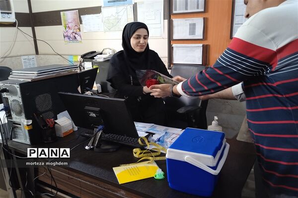 تقدیر از پرستاران شادگان توسط تشکیلات پیشتازان