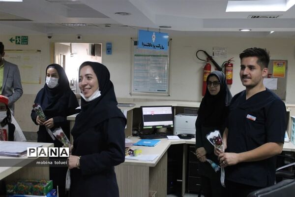 دیدار بهارستانی‌ها با پرستاران