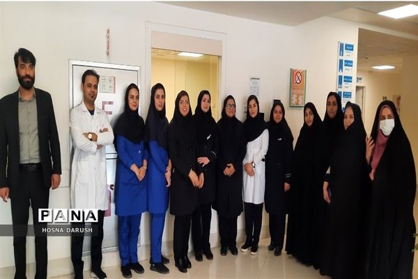 مراسم تقدیر از پرستاران بیمارستان ناظران