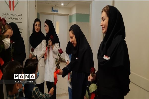 مراسم تقدیر از پرستاران بیمارستان ناظران