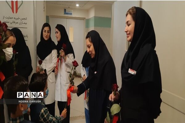 مراسم تقدیر از پرستاران بیمارستان ناظران