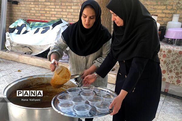 مراسم بزرگداشت ولادت حضرت زینب (س) در مدرسه آیت‌اله صدر ناحیه یک شهرری