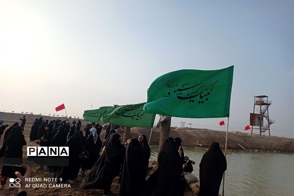 حس وحال دانش‌آموزان منطقه امامزاده در اردوی راهیان نور