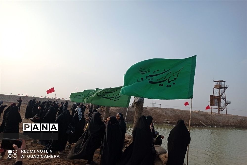 حس وحال دانش‌آموزان منطقه امامزاده در اردوی راهیان نور