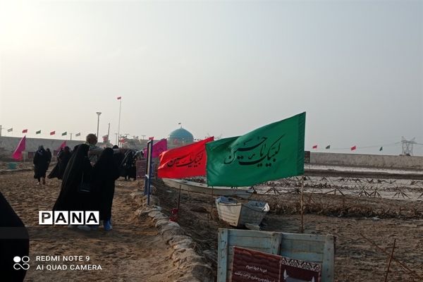 حس وحال دانش‌آموزان منطقه امامزاده در اردوی راهیان نور