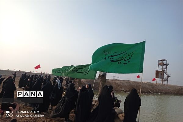 حس وحال دانش‌آموزان منطقه امامزاده در اردوی راهیان نور