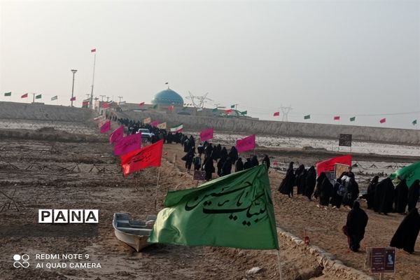 حس وحال دانش‌آموزان منطقه امامزاده در اردوی راهیان نور