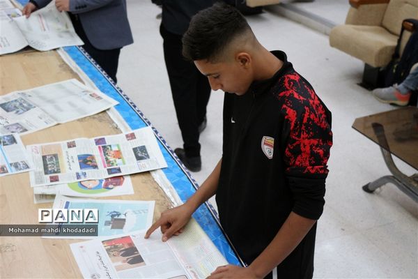 روز اول دوره آموزشی دانش‌آموز خبرنگاران پسر اهواز