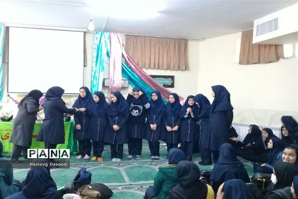 مراسم جشن  ولادت حضرت زینب کبری در مدرسه شهید سید مهدی برقعی  قم