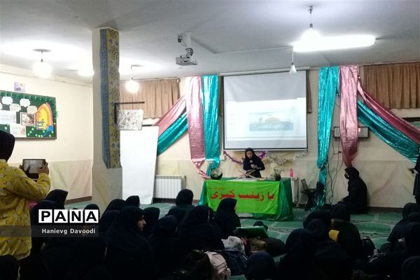 مراسم جشن  ولادت حضرت زینب کبری در مدرسه شهید سید مهدی برقعی  قم