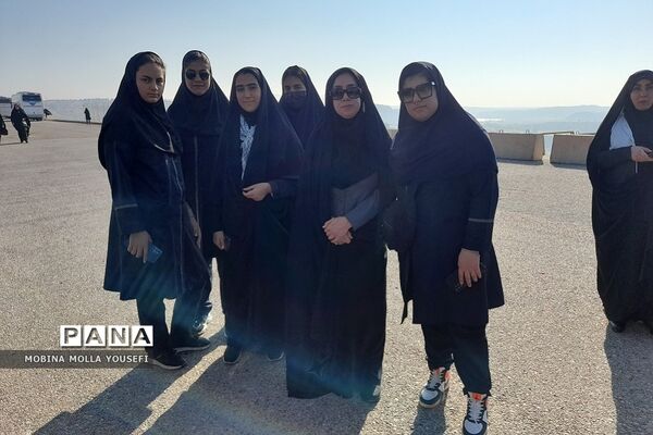 دومین روز از اردوی راهیان نور دانش‌آموزان دختر کهریزک