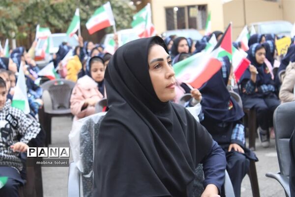 جشن میلاد حضرت زینب در آموزشگاه فرزانگان ناحیه یک بهارستان