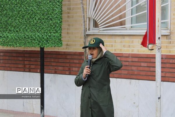 جشن میلاد حضرت زینب در آموزشگاه فرزانگان ناحیه یک بهارستان
