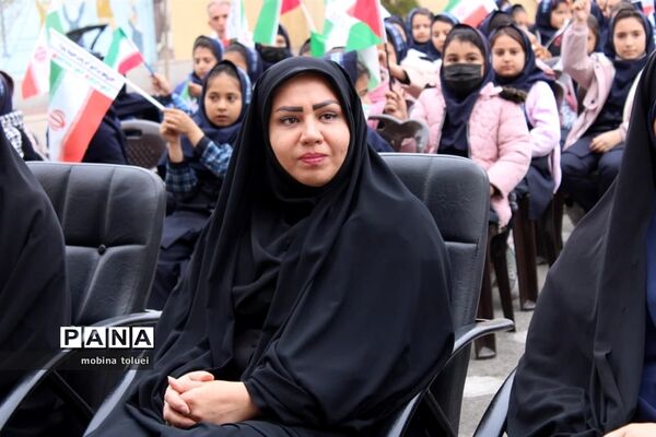 جشن میلاد حضرت زینب در آموزشگاه فرزانگان ناحیه یک بهارستان