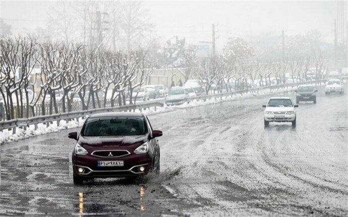 یخبندان معابر پایتخت از چهارشنبه