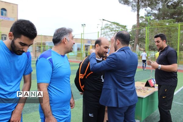 مسابقه فوتبال جام فلسطین در شهر جوادآباد
