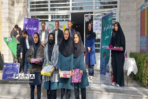 افتتاحیه طرح سفیران احسان در مدارس نیشابور