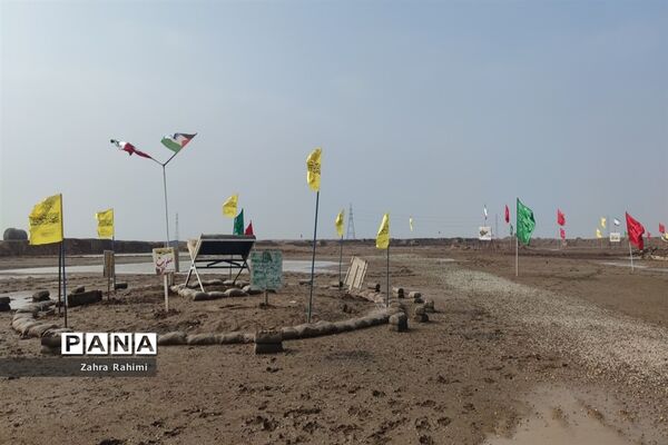 حضور دانش‌آموزان دختر محلاتی در اردوی راهیان نور