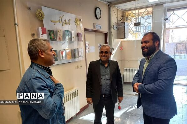 بازدید مسئولین منطقه‌ فشافویه از کتابخانه‌های عمومی فشافویه