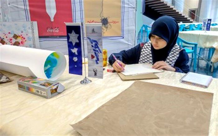 همدردی دانش آموزان با کودکان غزه در رویداد «آخراشه»