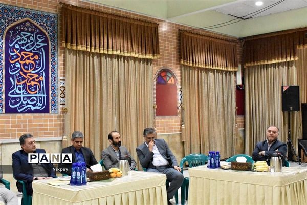 برگزاری جلسه مشترک در دبیرستان شاهد حجاب منطقه ۱۳