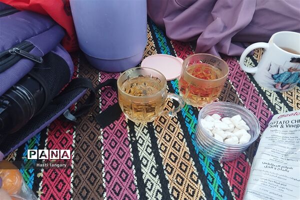 زنگ نشاط به‌مناسبت هفته بسیج در دبیرستان گلستان