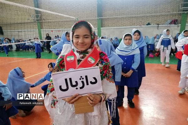 مراسم المپیاد ورزشی  در فاروج